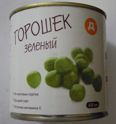 Горошек зеленый - Продукт - ru